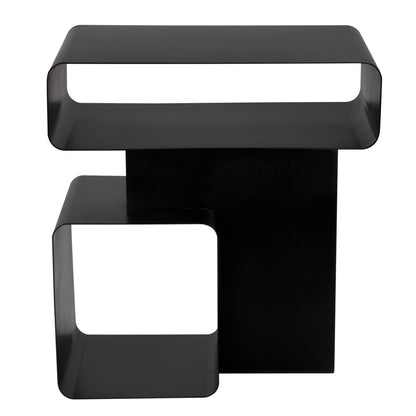 Noir Danville Side Table in Matte Black GTAB999MTB