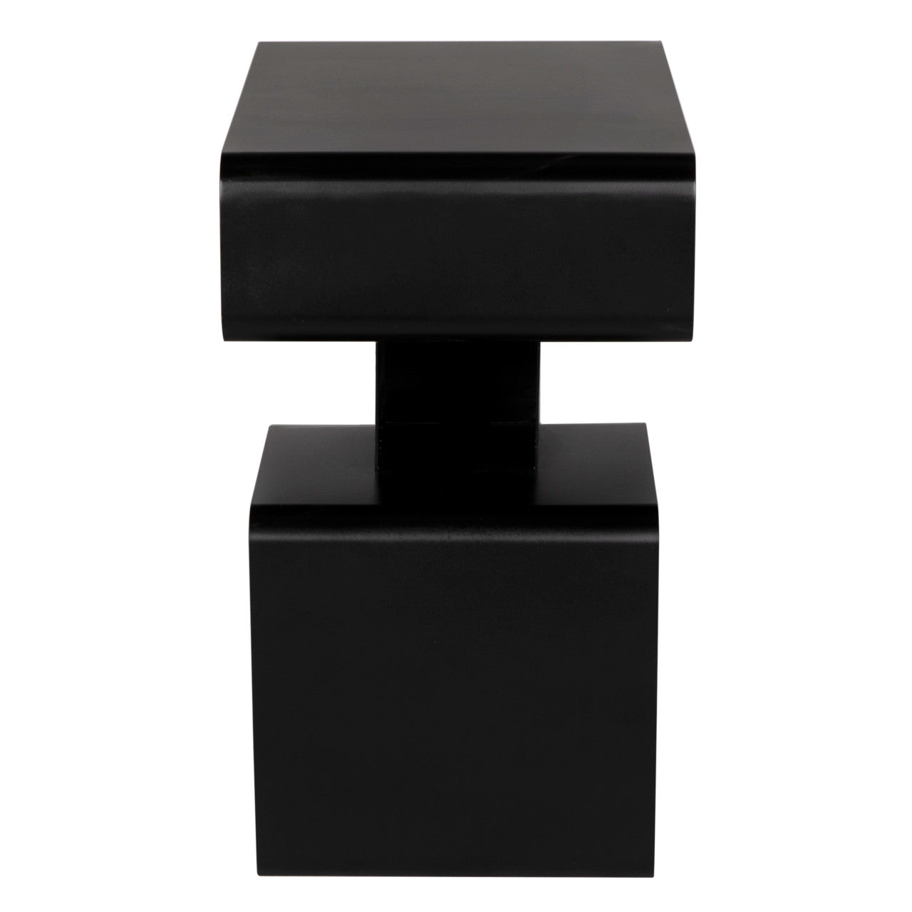 Noir Danville Side Table in Matte Black GTAB999MTB