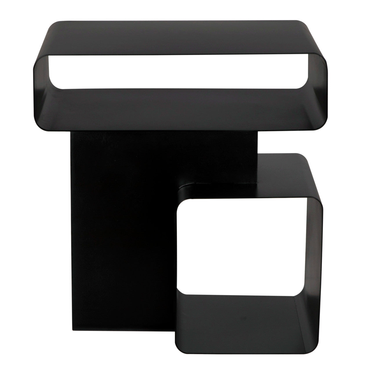 Noir Danville Side Table in Matte Black GTAB999MTB