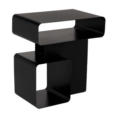 Noir Danville Side Table in Matte Black GTAB999MTB