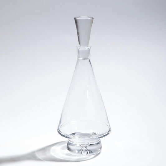 Global Views Tall Fat Bottom Decanter-Clear 6.60076