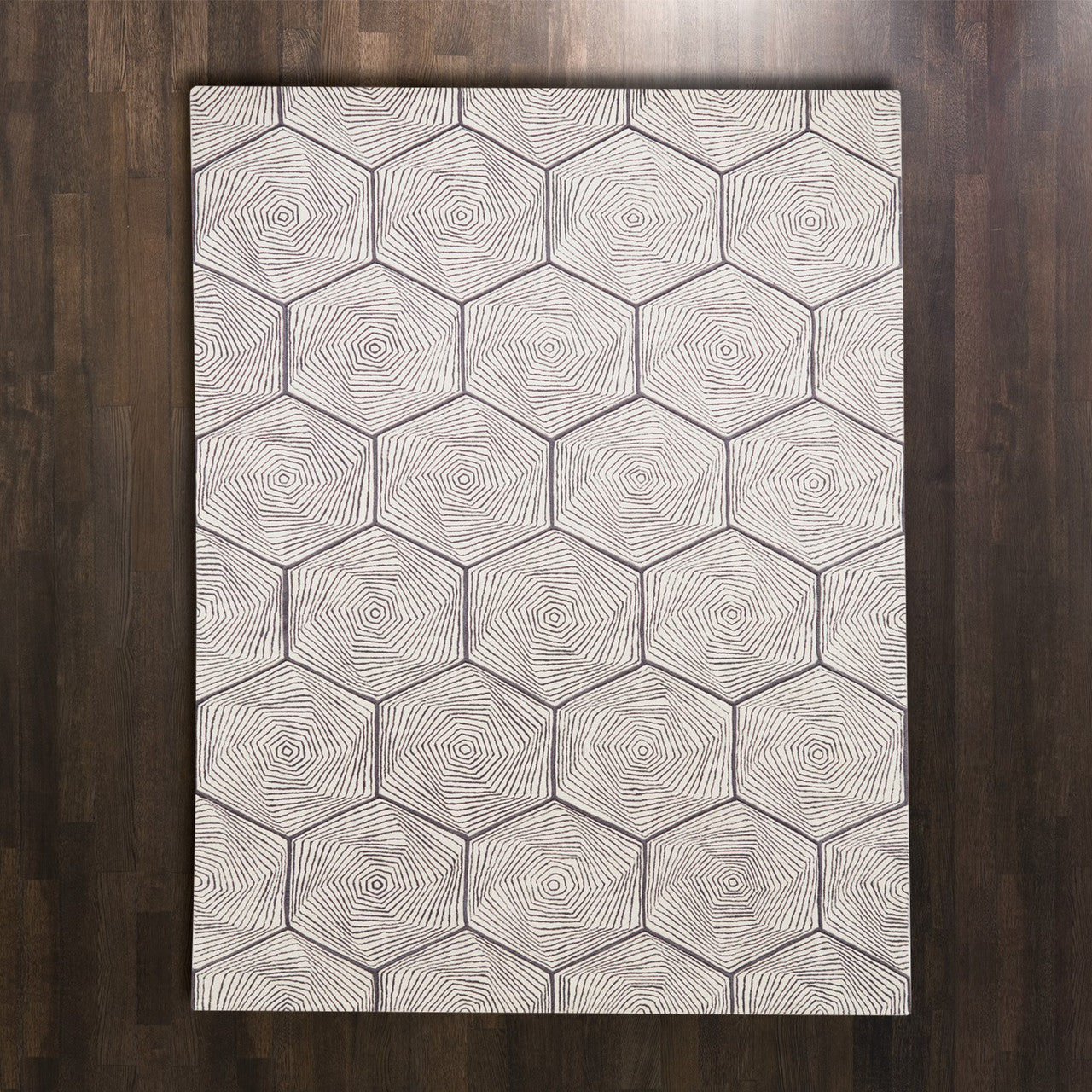 Global Views Hex Swirl Rug-9' x 12' 9.92808