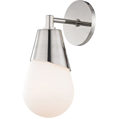 Mitzi 1 Light Wall Sconce in Polished Nickel H101101-PN