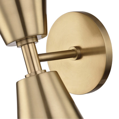 Mitzi 2 Light Wall Sconce in Aged Brass H101102-AGB