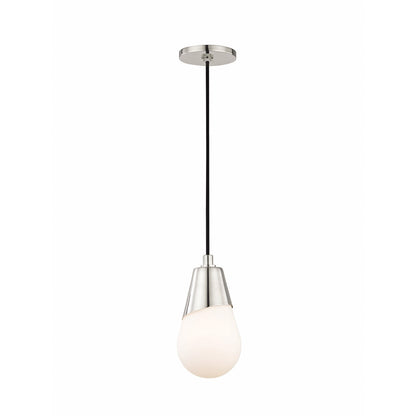 Mitzi 1 Light Pendant in Polished Nickel H101701-PN