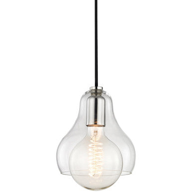 Mitzi 1 Light Pendant in Polished Nickel H104701L-PN