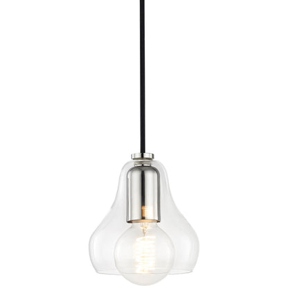 Mitzi 1 Light Pendant in Polished Nickel H104701S-PN