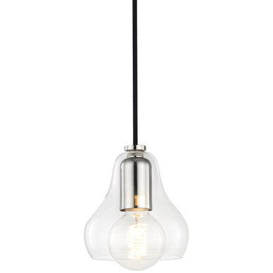 Mitzi 1 Light Pendant in Polished Nickel H104701S-PN