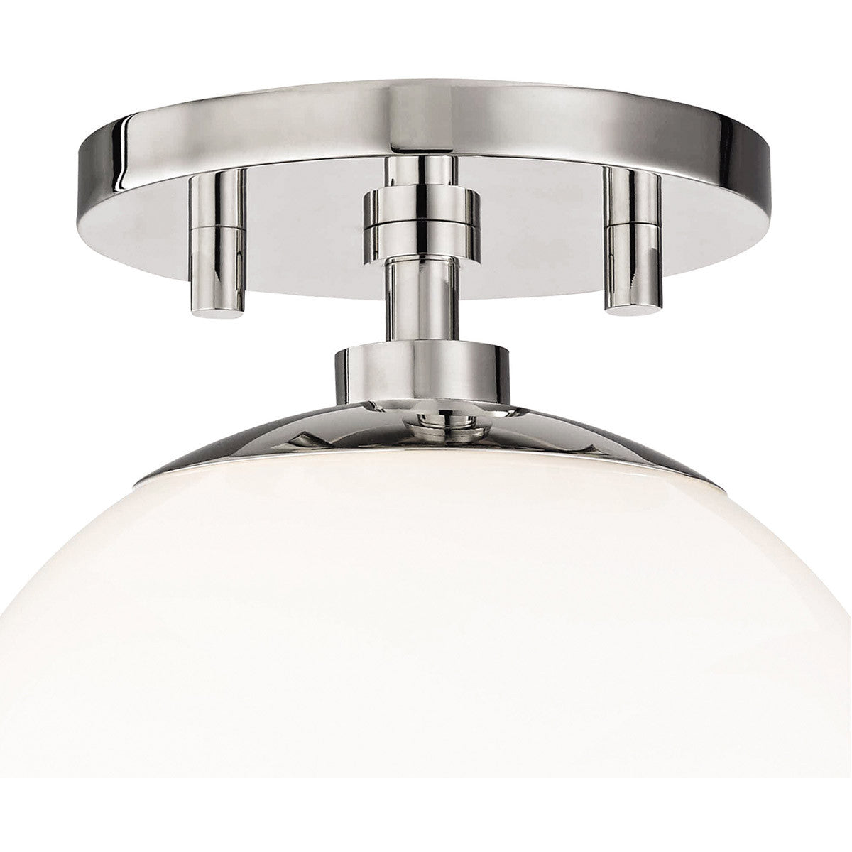 Mitzi 1 Light Semi Flush in Polished Nickel H105601-PN