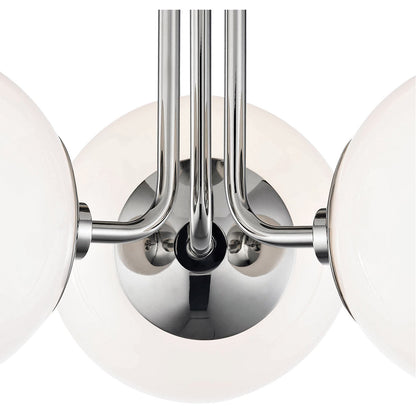 Mitzi 3 Light Semi Flush in Polished Nickel H105603-PN