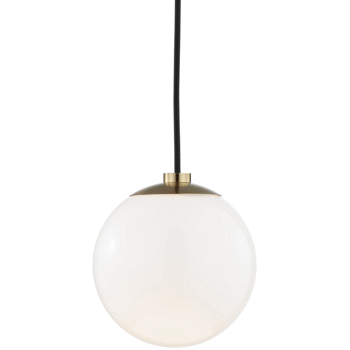 Mitzi 1 Light Pendant in Aged Brass H105701-AGB