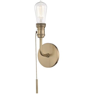 Mitzi 1 Light Wall Sconce in Aged Brass H106101-AGB