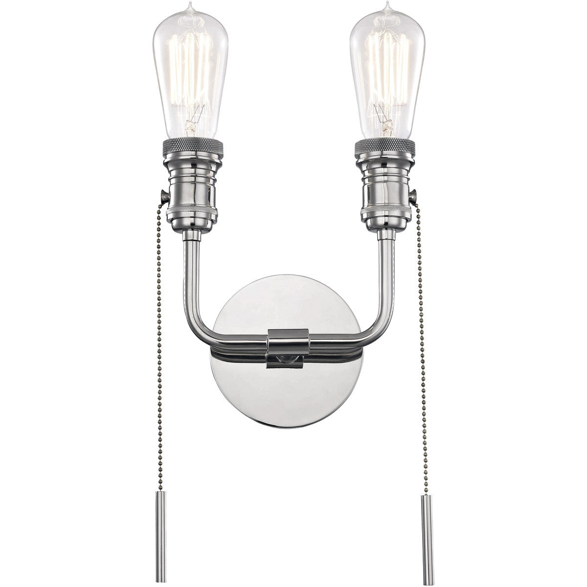 Mitzi 2 Light Wall Sconce in Polished Nickel H106102-PN