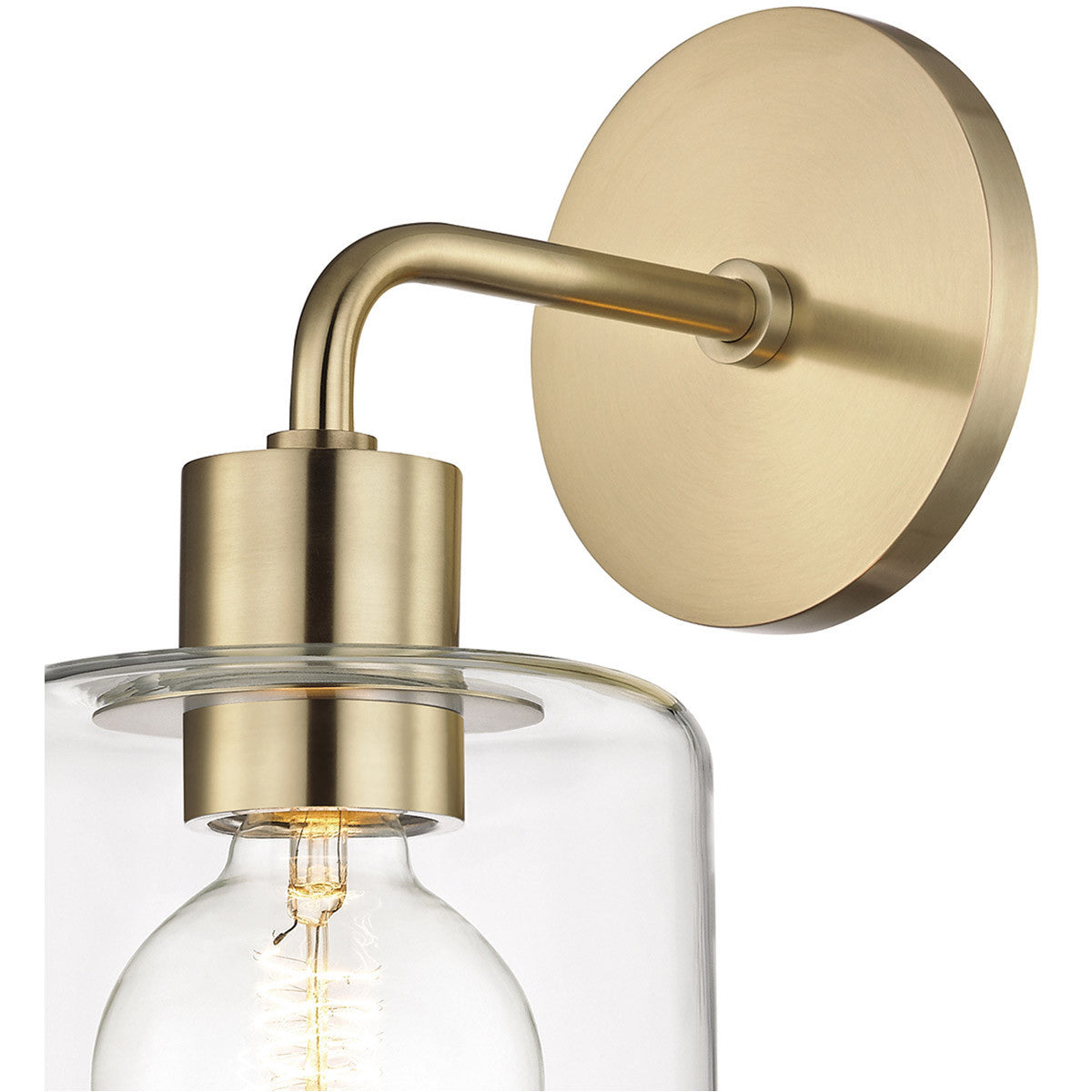 Mitzi 1 Light Wall Sconce in Aged Brass H108101-AGB