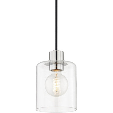 Mitzi 1 Light Pendant in Polished Nickel H108701-PN