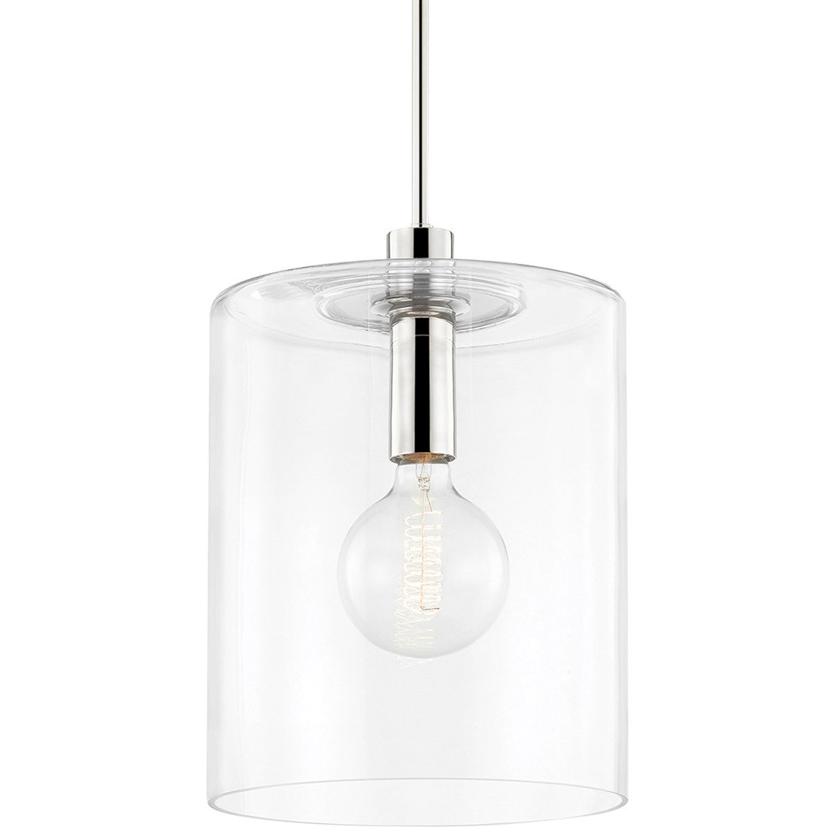 Mitzi 1 Light Pendant in Polished Nickel H108701L-PN