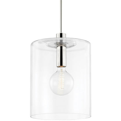 Mitzi 1 Light Pendant in Polished Nickel H108701L-PN