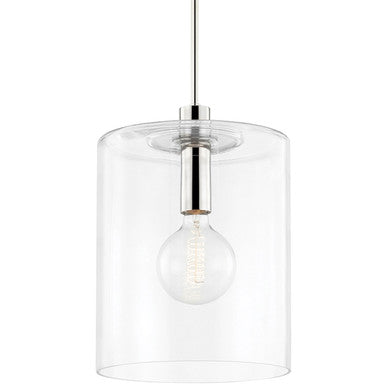 Mitzi 1 Light Pendant in Polished Nickel H108701L-PN