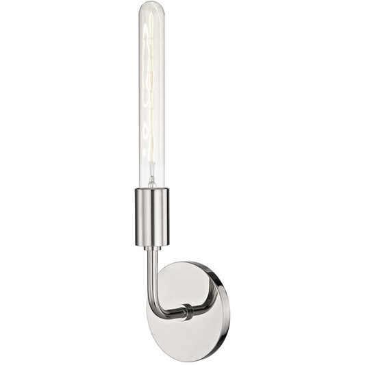 Mitzi 1 Light Wall Sconce in Polished Nickel H109101A-PN