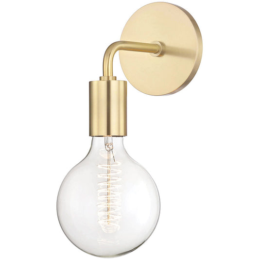 Mitzi 1 Light Wall Sconce in Aged Brass H109101B-AGB