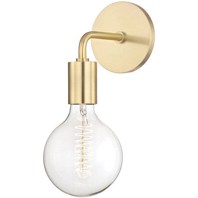 Mitzi 1 Light Wall Sconce in Aged Brass H109101B-AGB