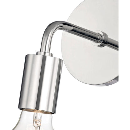 Mitzi 1 Light Wall Sconce in Polished Nickel H109101B-PN