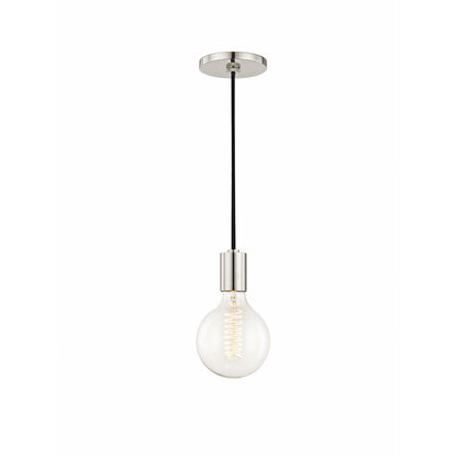 Mitzi 1 Light Pendant in Polished Nickel H109701-PN