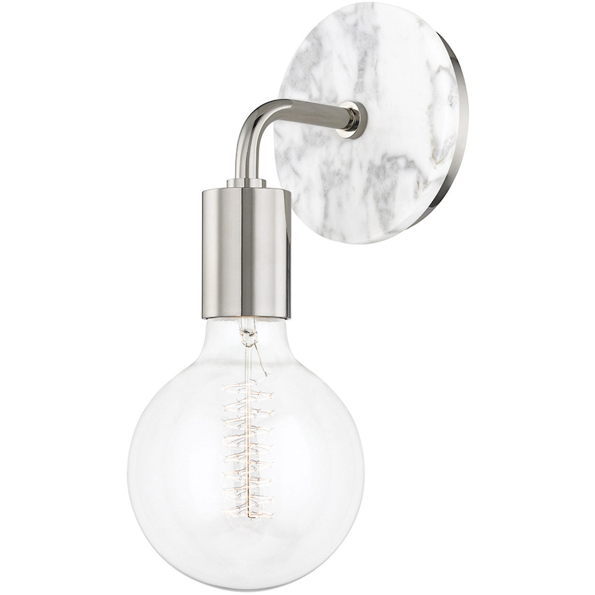 Mitzi 1 Light Wall Sconce in Polished Nickel H110101A-PN