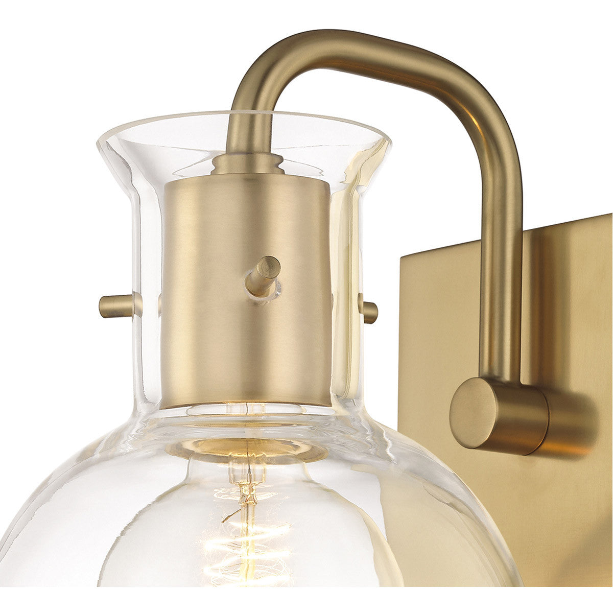 Mitzi 1 Light Bath and Vanity in Aged Brass H111301-AGB