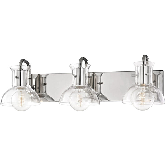 Mitzi 3 Light Bath and Vanity in Polished Nickel H111303-PN