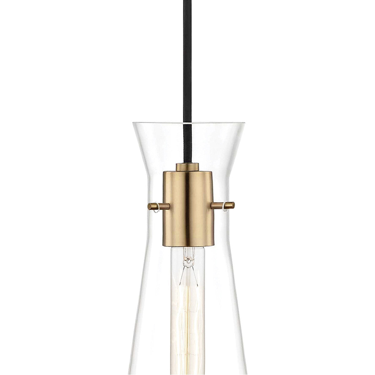 Mitzi 1 Light Pendant in Aged Brass H112701-AGB