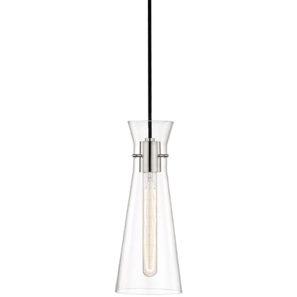 Mitzi 1 Light Pendant in Polished Nickel H112701-PN