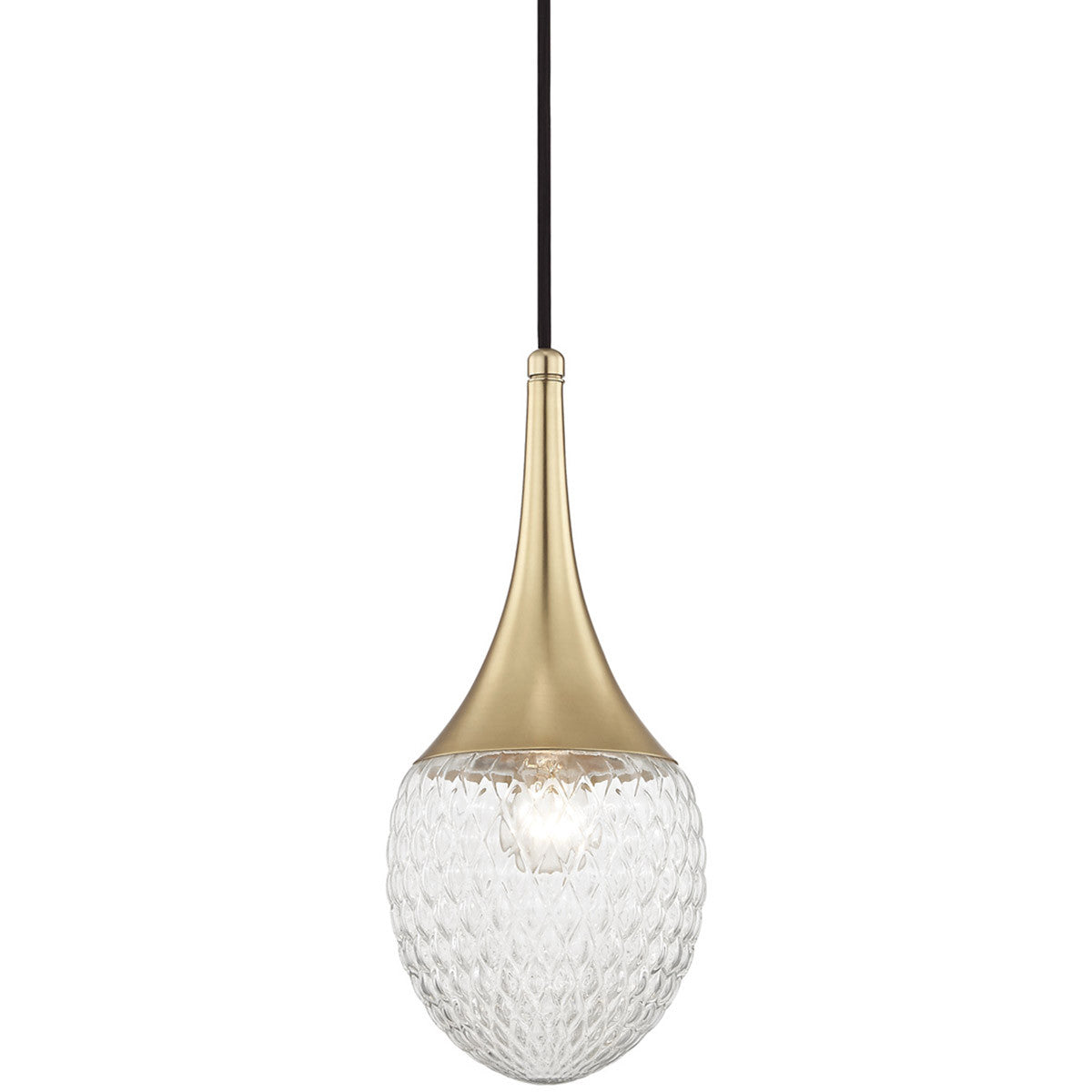 Mitzi 1 Light Pendant in Aged Brass H114701A-AGB