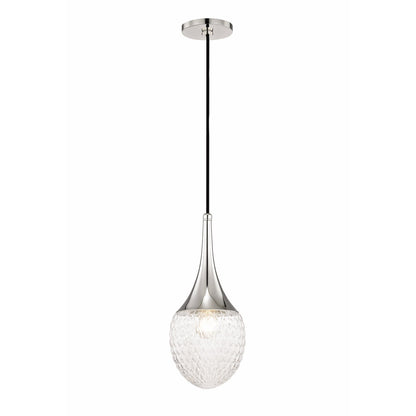 Mitzi 1 Light Pendant in Polished Nickel H114701A-PN