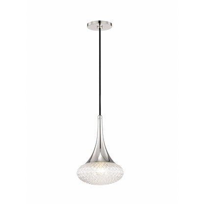 Mitzi 1 Light Pendant in Polished Nickel H114701C-PN