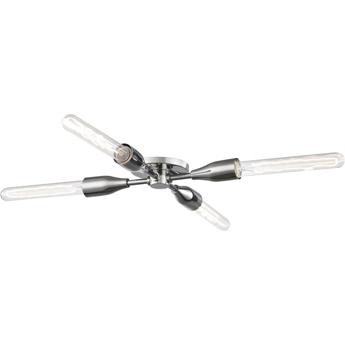 Mitzi 4 Light Semi Flush in Polished Nickel H116104-PN