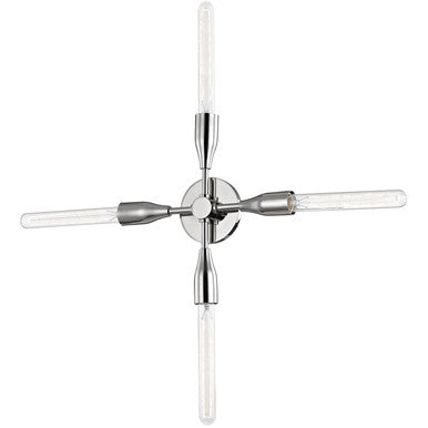 Mitzi 4 Light Semi Flush in Polished Nickel H116104-PN