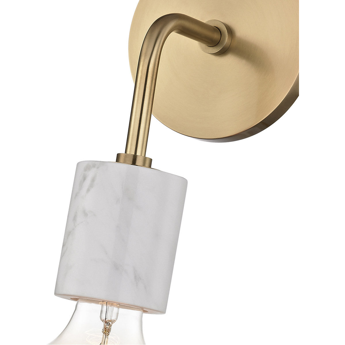 Mitzi 1 Light Wall Sconce in Aged Brass H120101-AGB