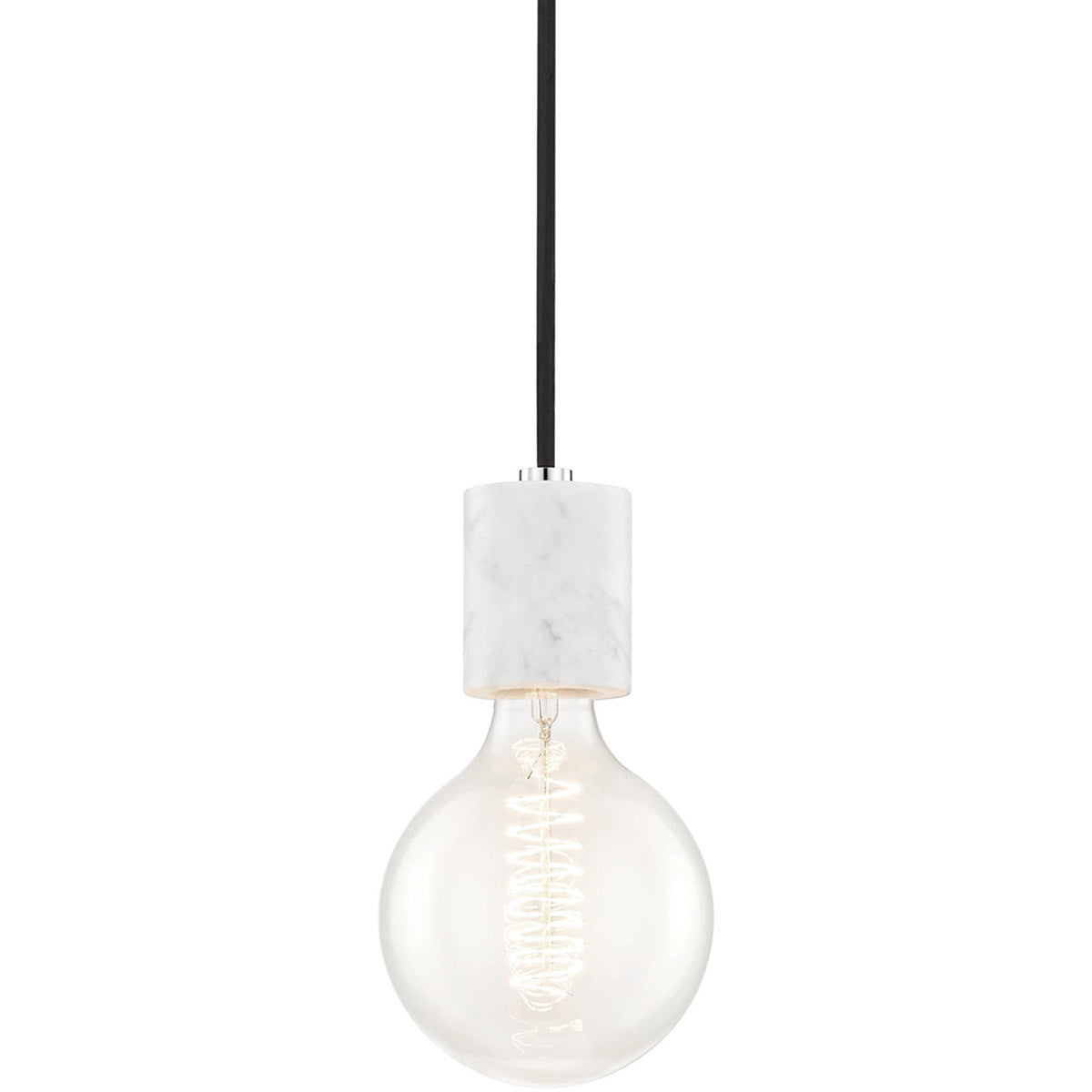 Mitzi 1 Light Pendant in Polished Nickel H120701-PN