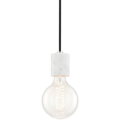 Mitzi 1 Light Pendant in Polished Nickel H120701-PN