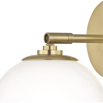 Mitzi 1 Light Wall Sconce in Aged Brass H121101-AGB