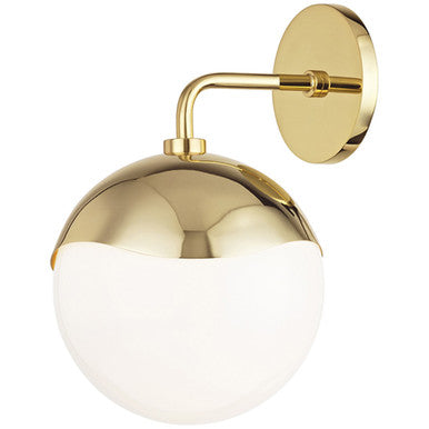 Mitzi 1 Light Wall Sconce in Polished Brass H125101-PB