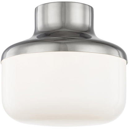 Mitzi 1 Light Flush Mount in Polished Nickel H144501S-PN