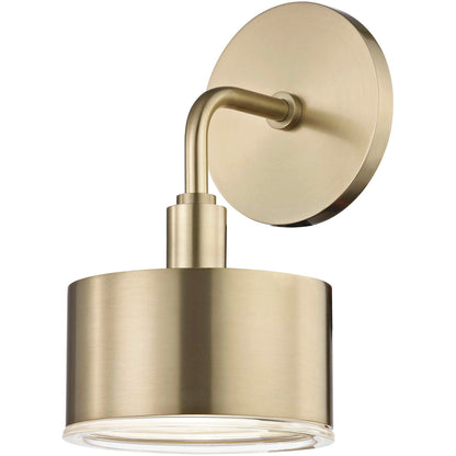 Mitzi 1 Light Wall Sconce in Aged Brass H159101-AGB