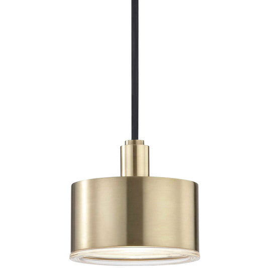 Mitzi 1 Light Pendant in Aged Brass H159701-AGB