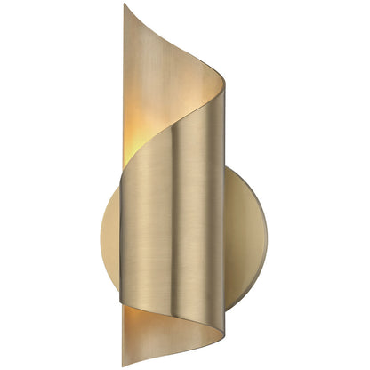 Mitzi 1 Light Wall Sconce in Aged Brass H161101-AGB