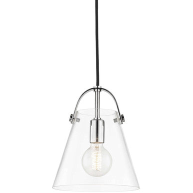 Mitzi 1 Light Pendant in Polished Nickel H162701S-PN