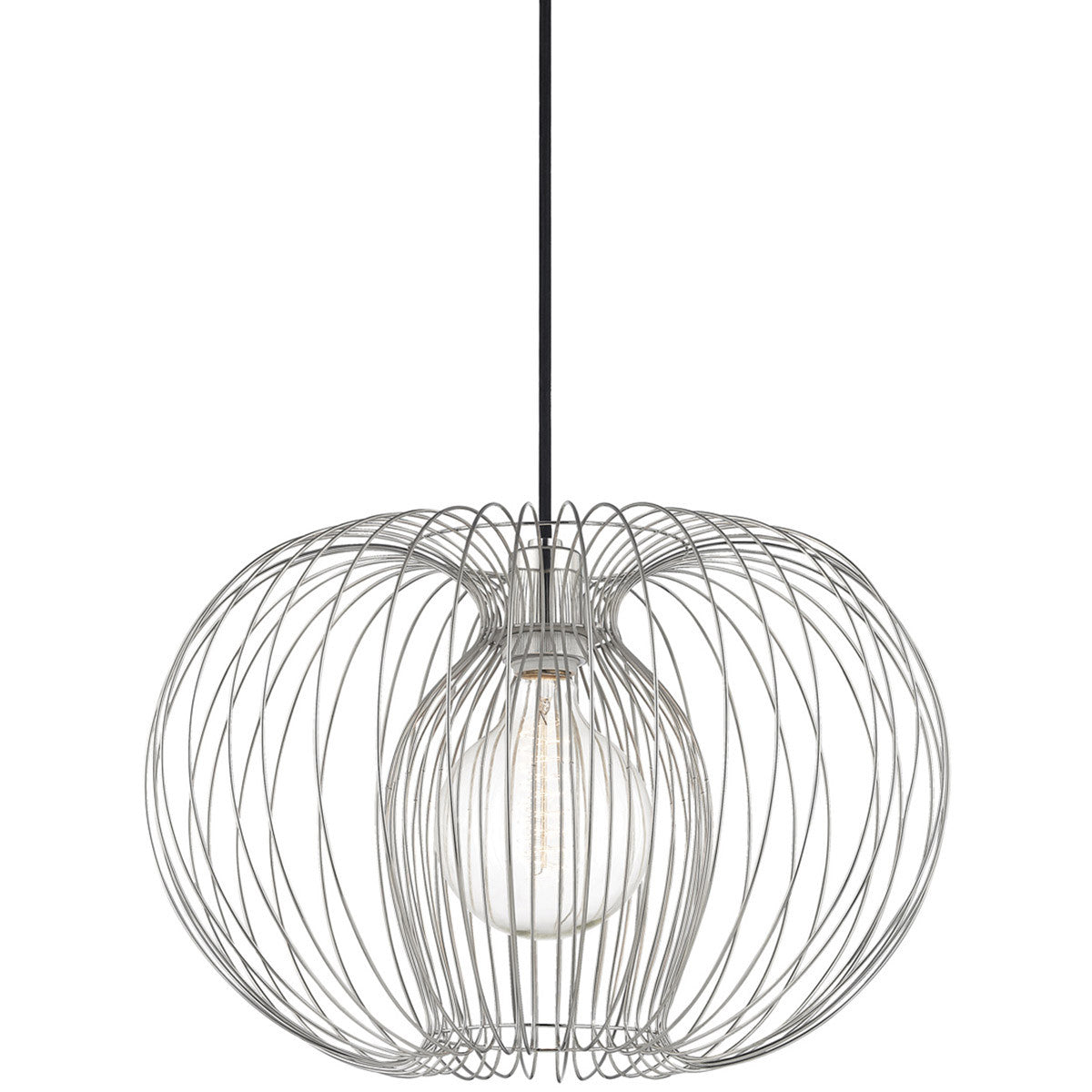 Mitzi 1 Light Pendant in Polished Nickel H181701L-PN