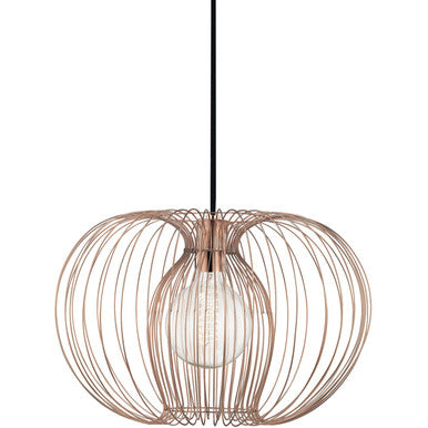 Mitzi 1 Light Pendant in Polished Copper H181701L-POC