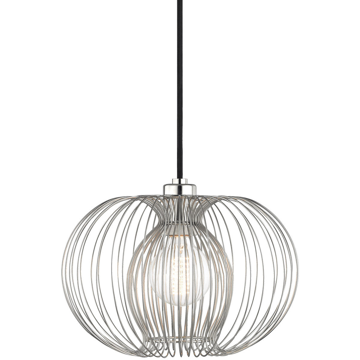 Mitzi 1 Light Pendant in Polished Nickel H181701S-PN